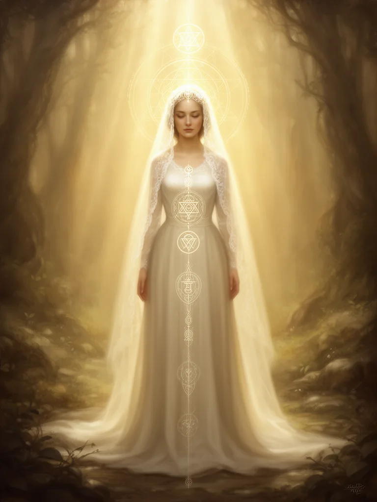 Bride esoteric meaning illustration