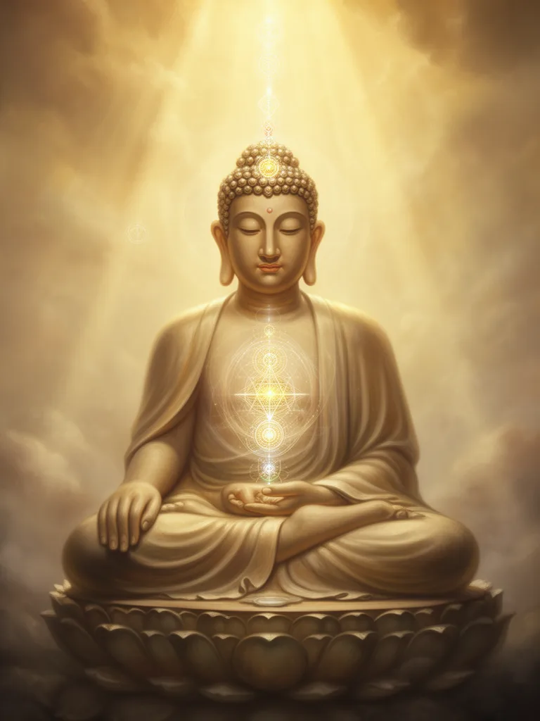 Buddha esoteric meaning illustration