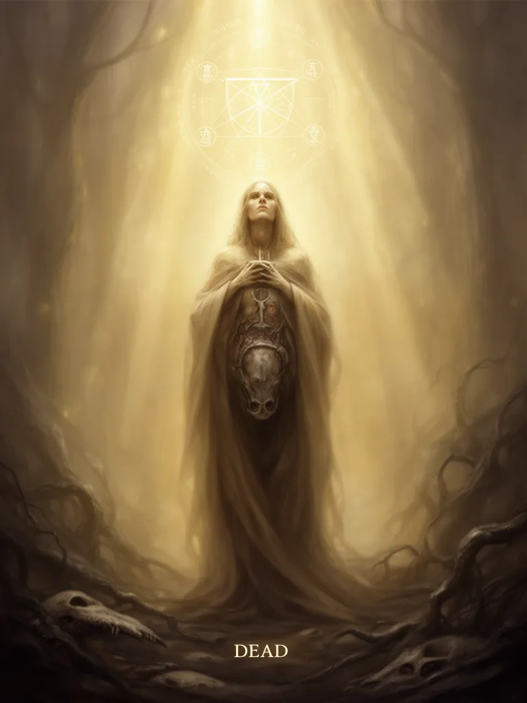 Dead esoteric meaning illustration
