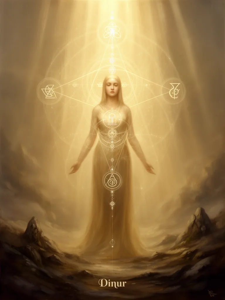 Dinur esoteric meaning illustration