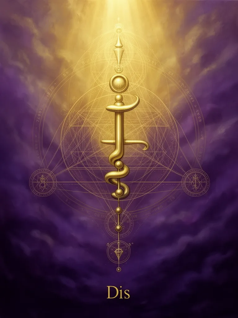 Dis esoteric meaning illustration