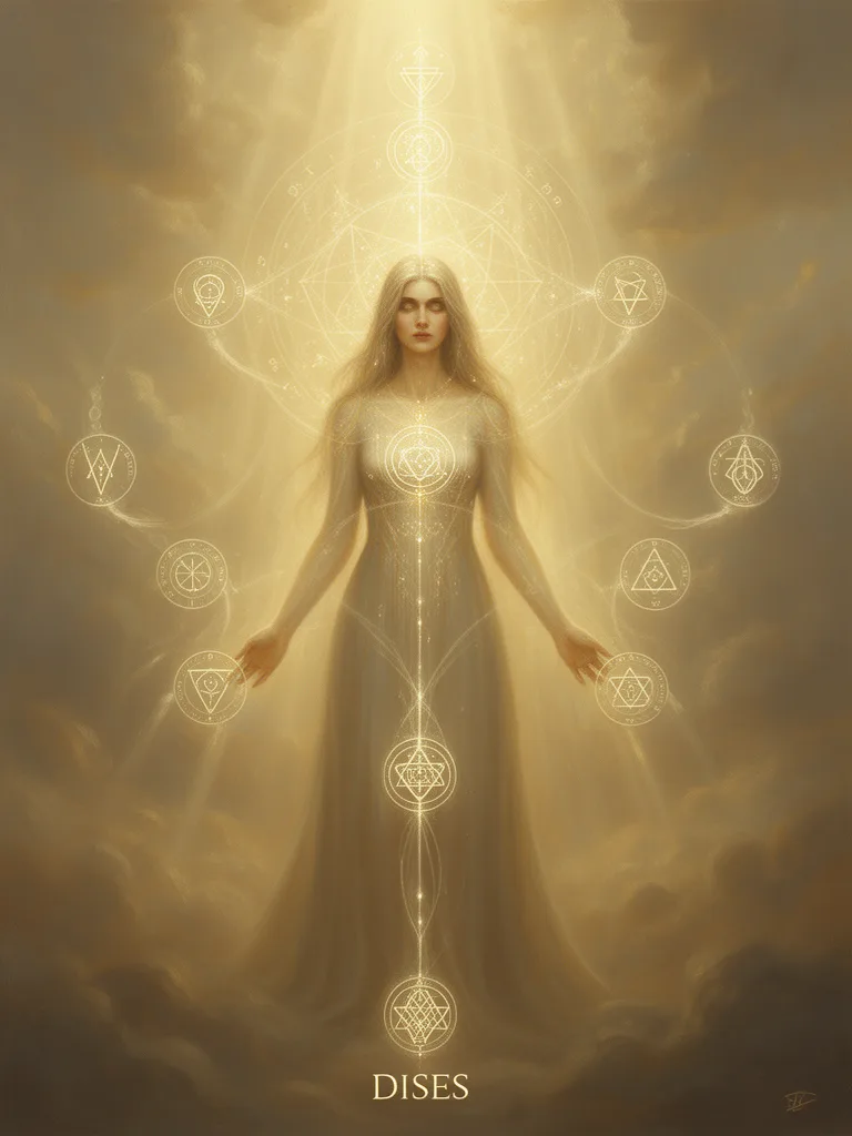 Dises esoteric meaning illustration