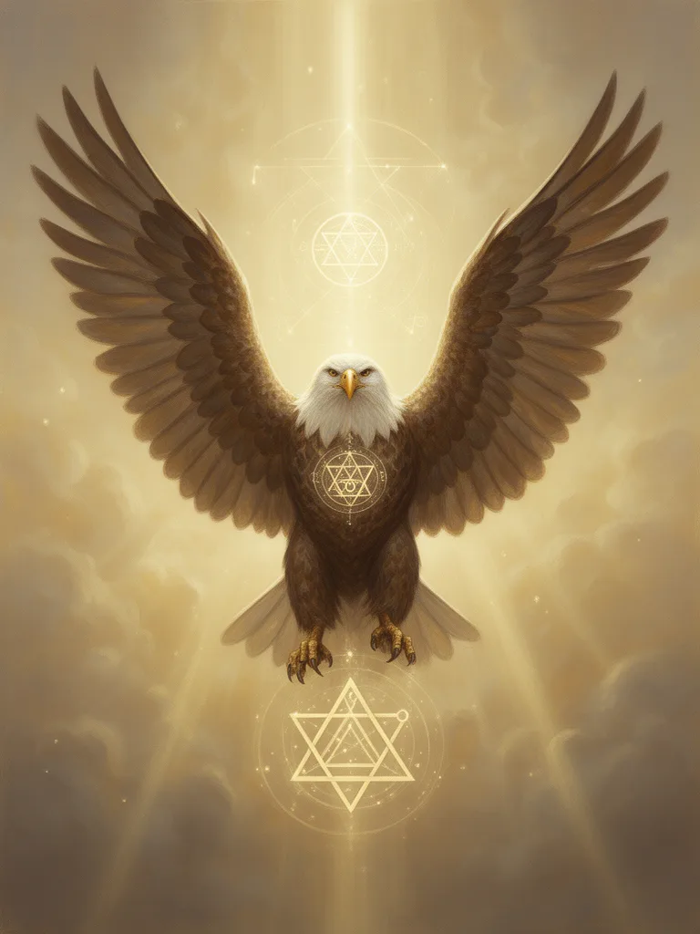 Eagle esoteric meaning illustration