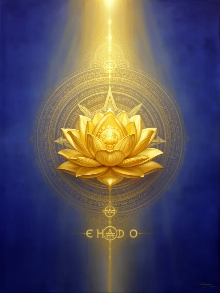Ehado esoteric meaning illustration
