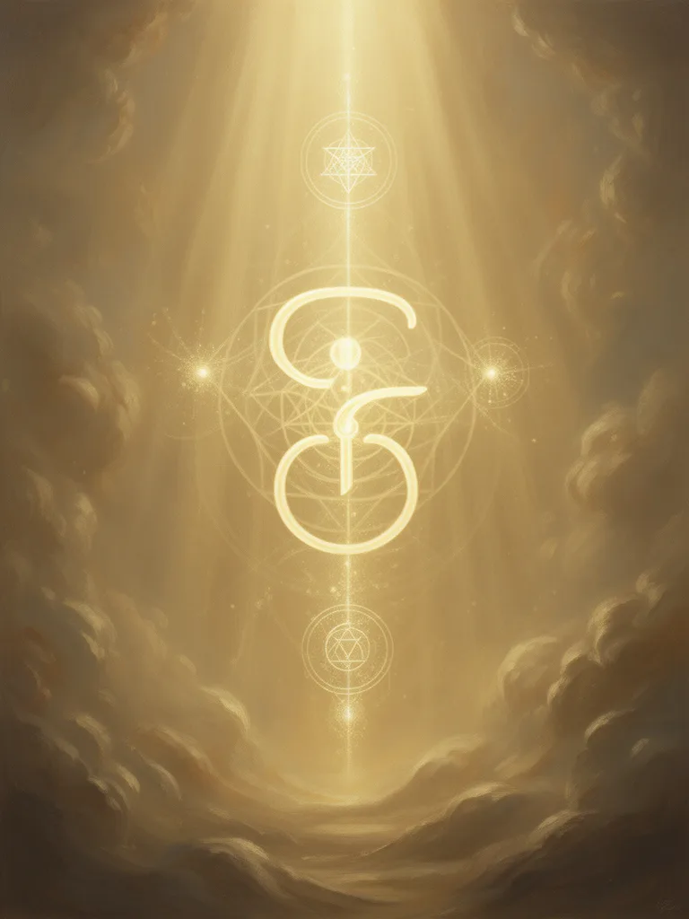 En esoteric meaning illustration