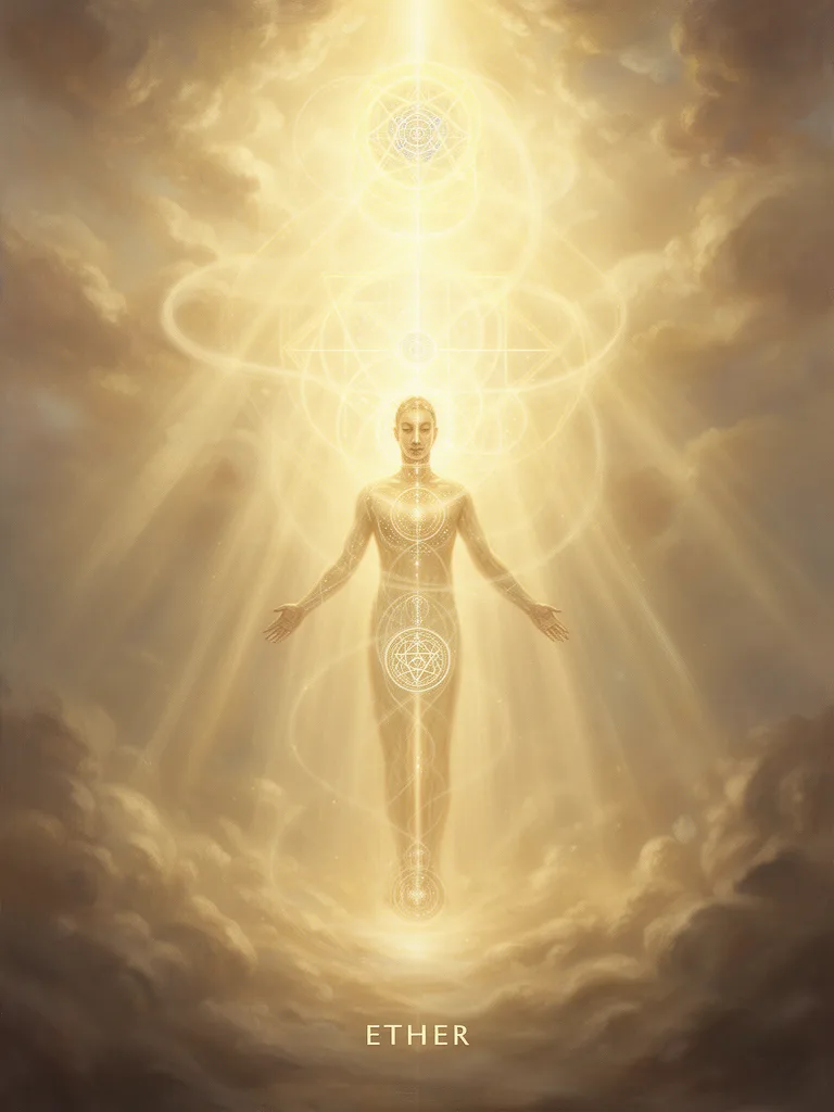 Ether esoteric meaning illustration