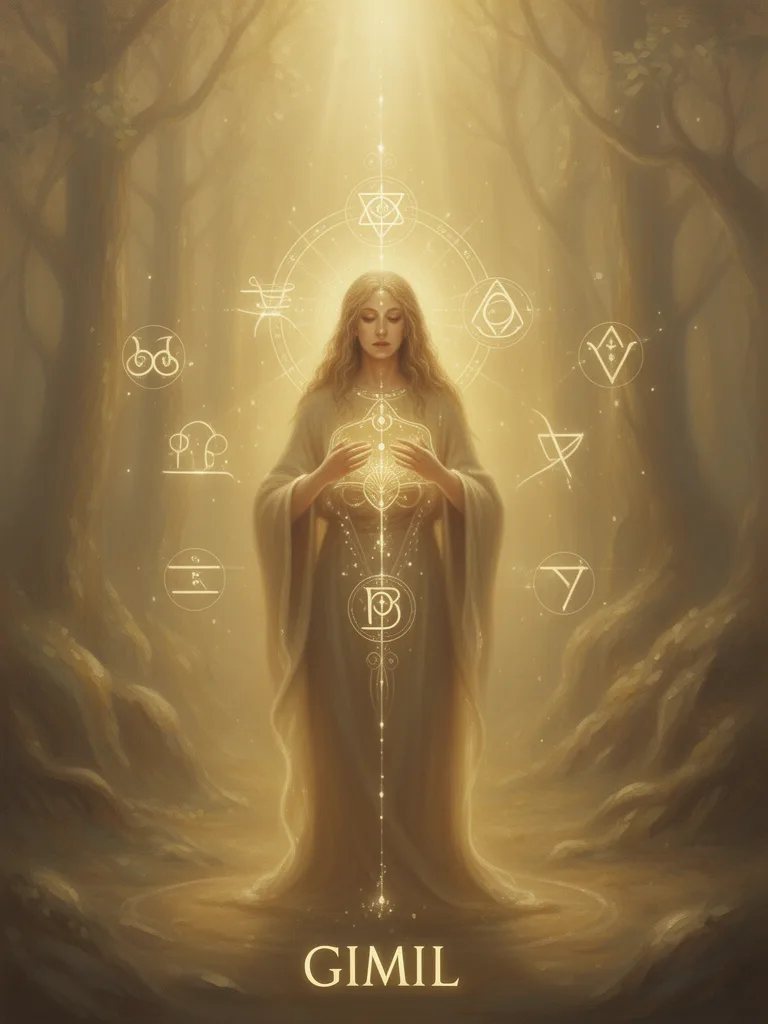 Gimil esoteric meaning illustration