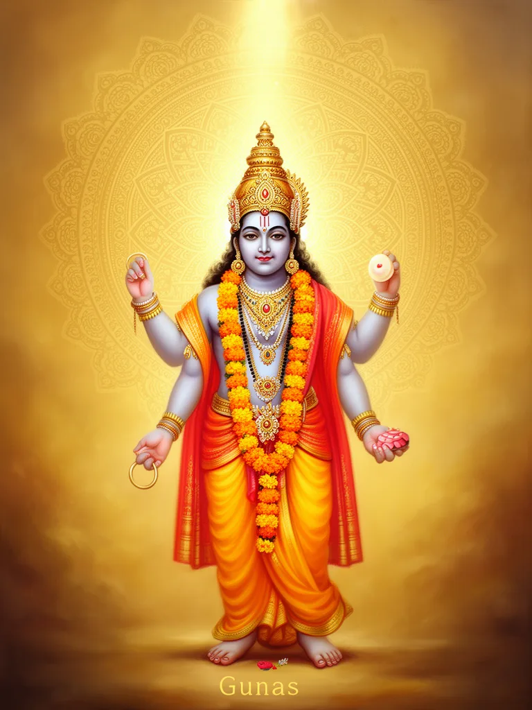 Gunas esoteric meaning illustration