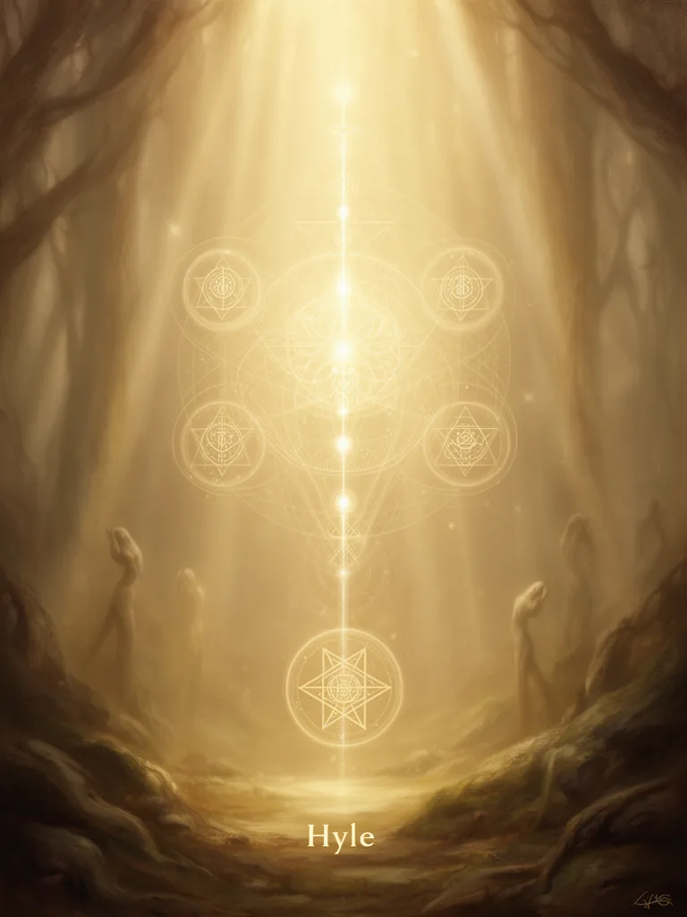 Hyle esoteric meaning illustration