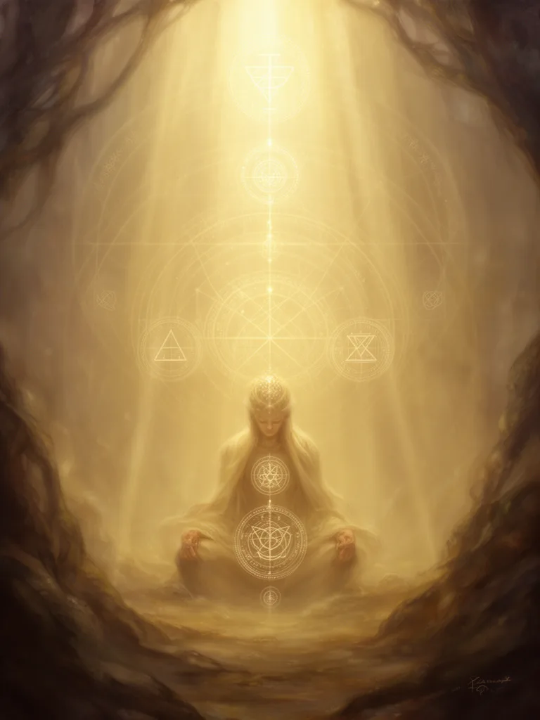Image esoteric meaning illustration