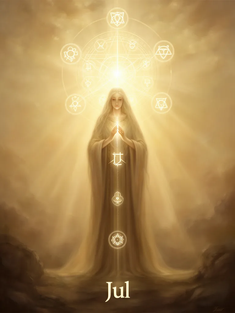 Jul esoteric meaning illustration