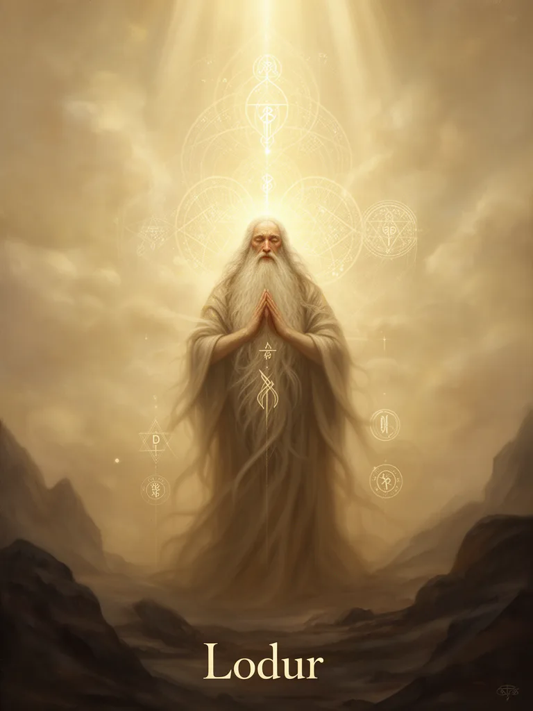 Lodur esoteric meaning illustration