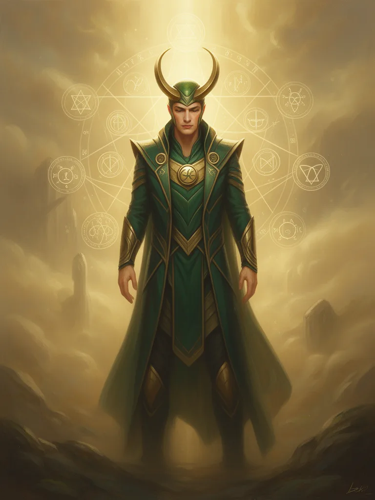 Loki esoteric meaning illustration