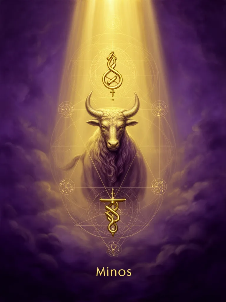 Minos esoteric meaning illustration