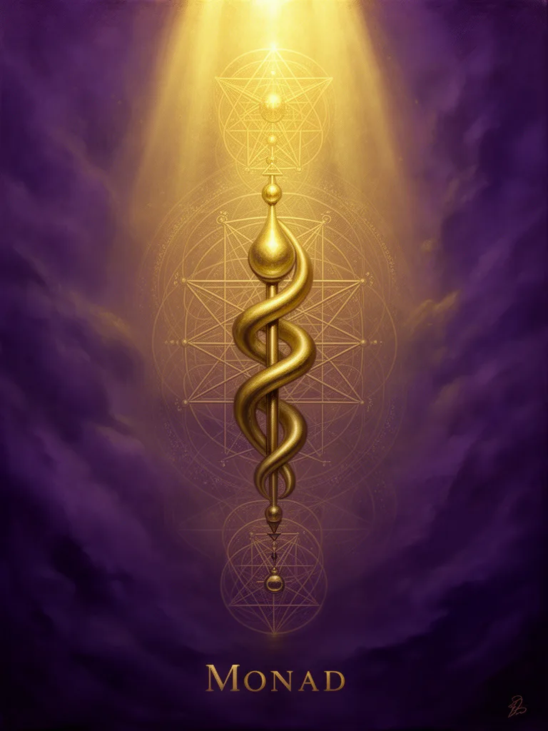 Monad esoteric meaning illustration