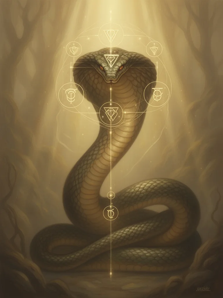 Nagal esoteric meaning illustration
