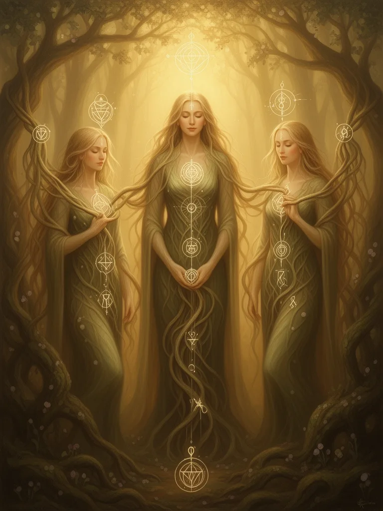 Norns esoteric meaning illustration