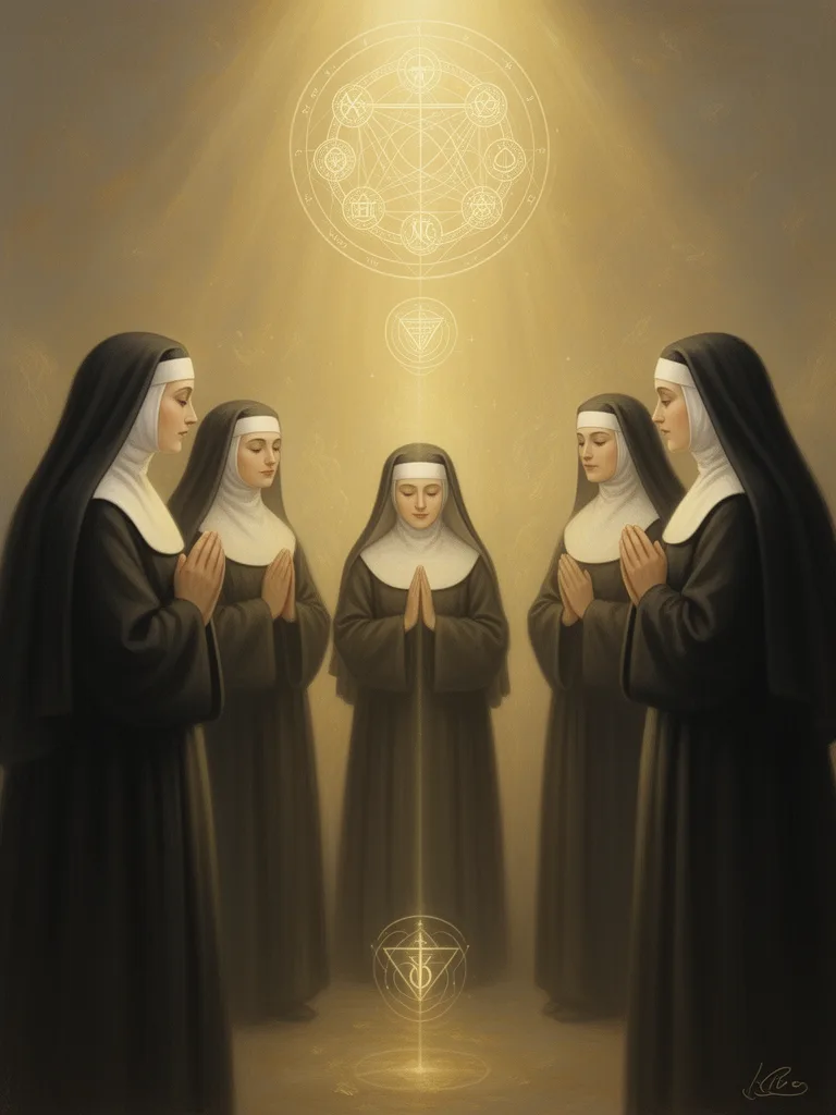 Nuns esoteric meaning illustration