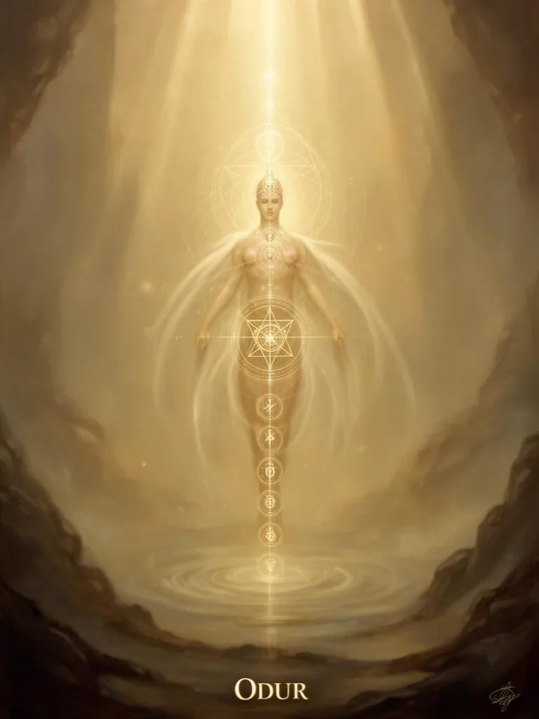 Odur esoteric meaning illustration