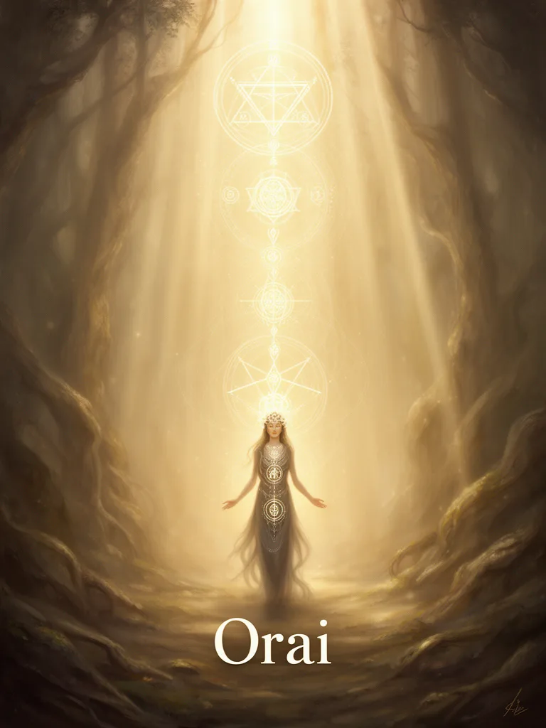 Orai esoteric meaning illustration