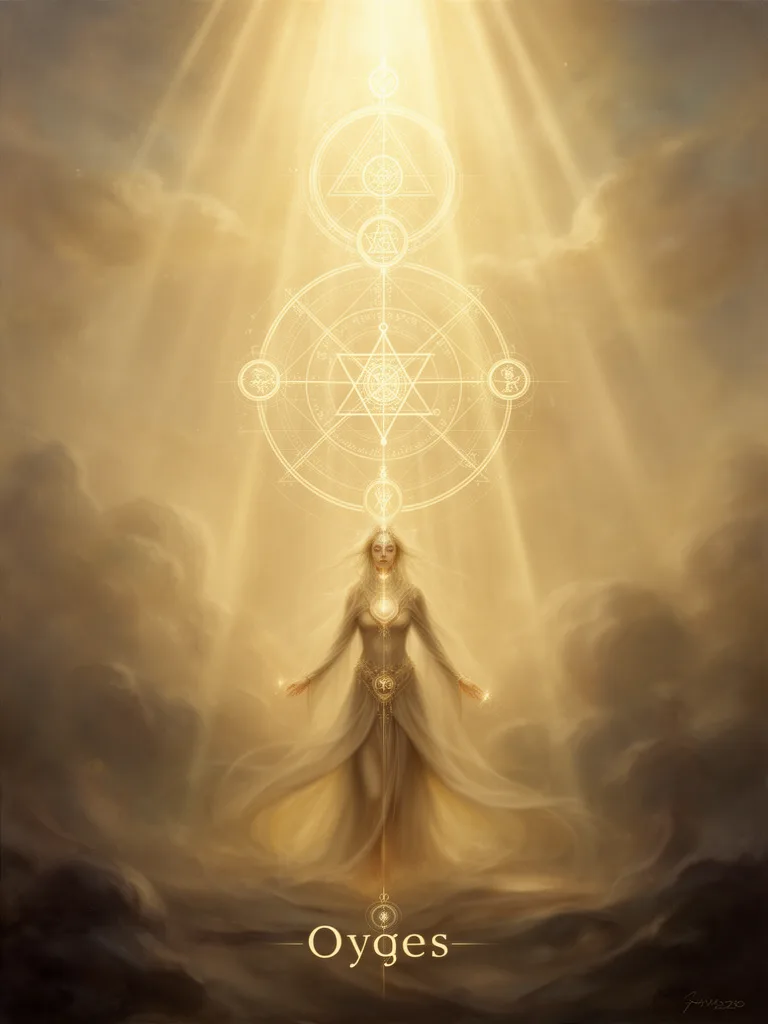 Oyges esoteric meaning illustration