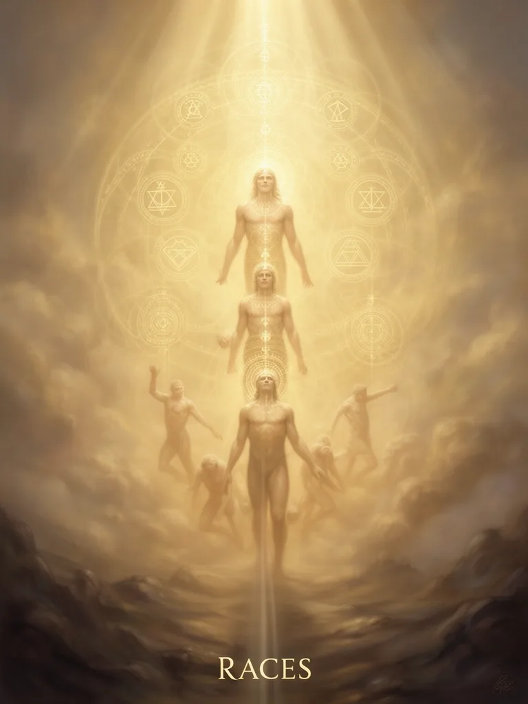 Races esoteric meaning illustration