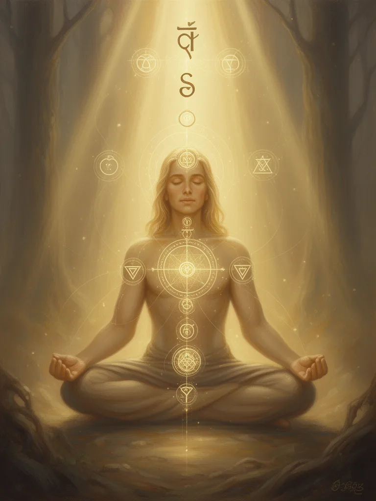 Sansk esoteric meaning illustration