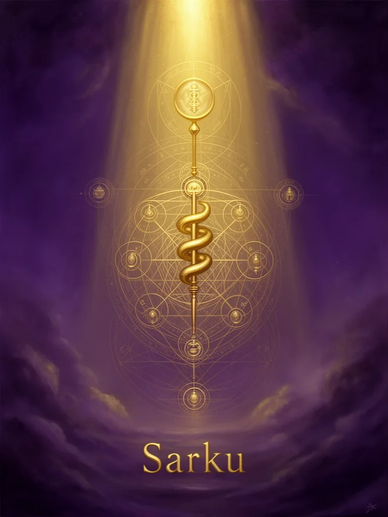 Sarku esoteric meaning illustration