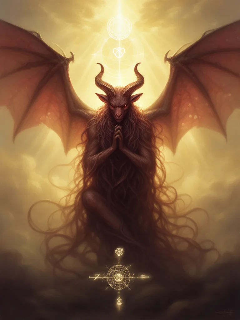 Satan esoteric meaning illustration