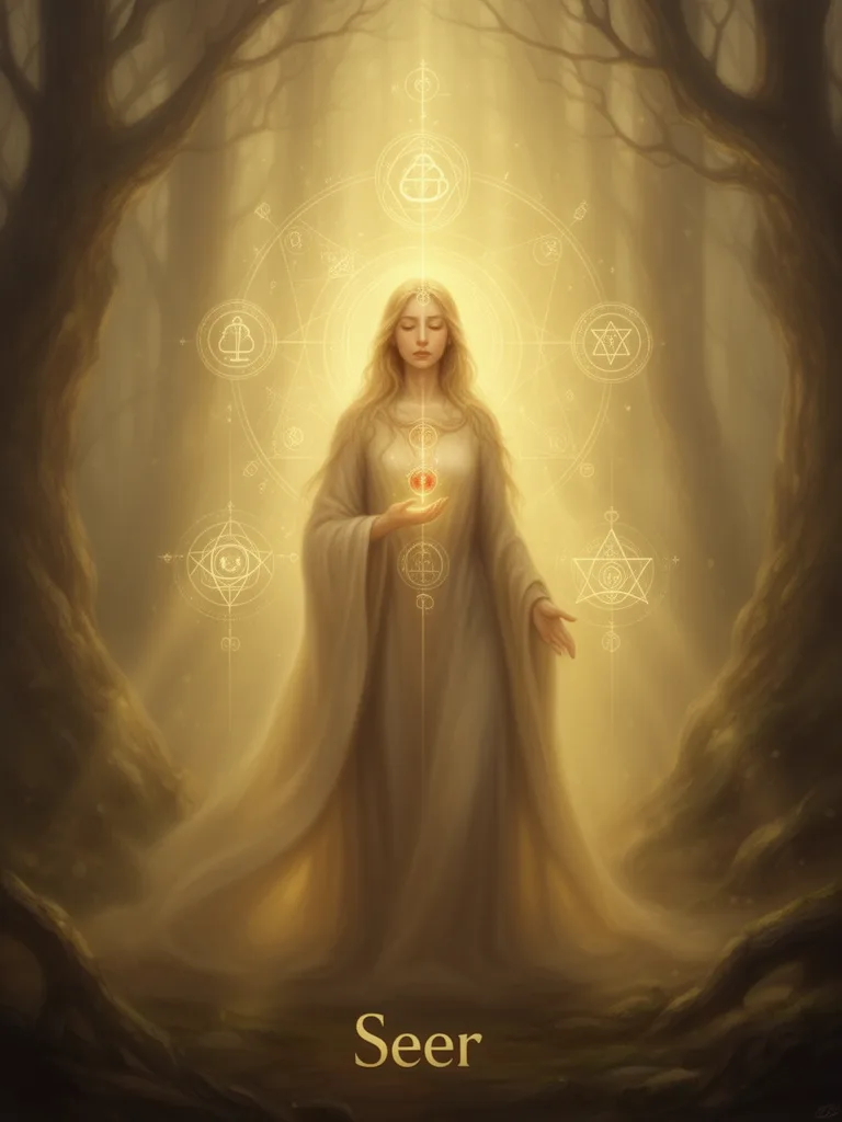 Seer esoteric meaning illustration