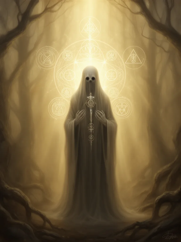 Spook esoteric meaning illustration