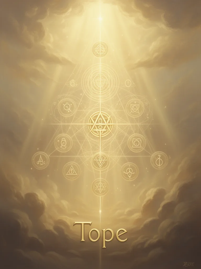 Tope esoteric meaning illustration