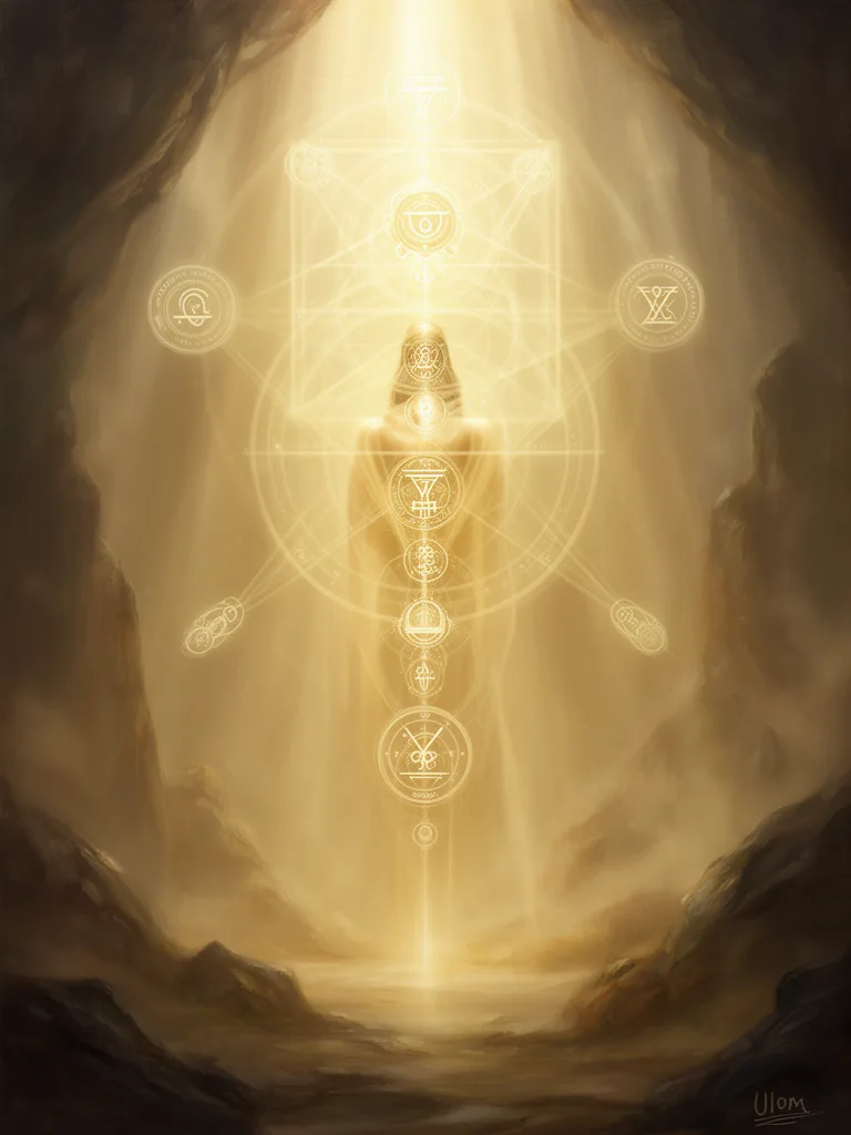 Ulom esoteric meaning illustration