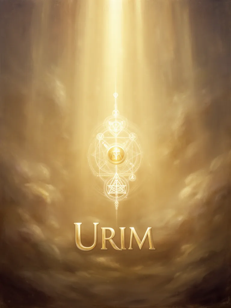 Urim esoteric meaning illustration
