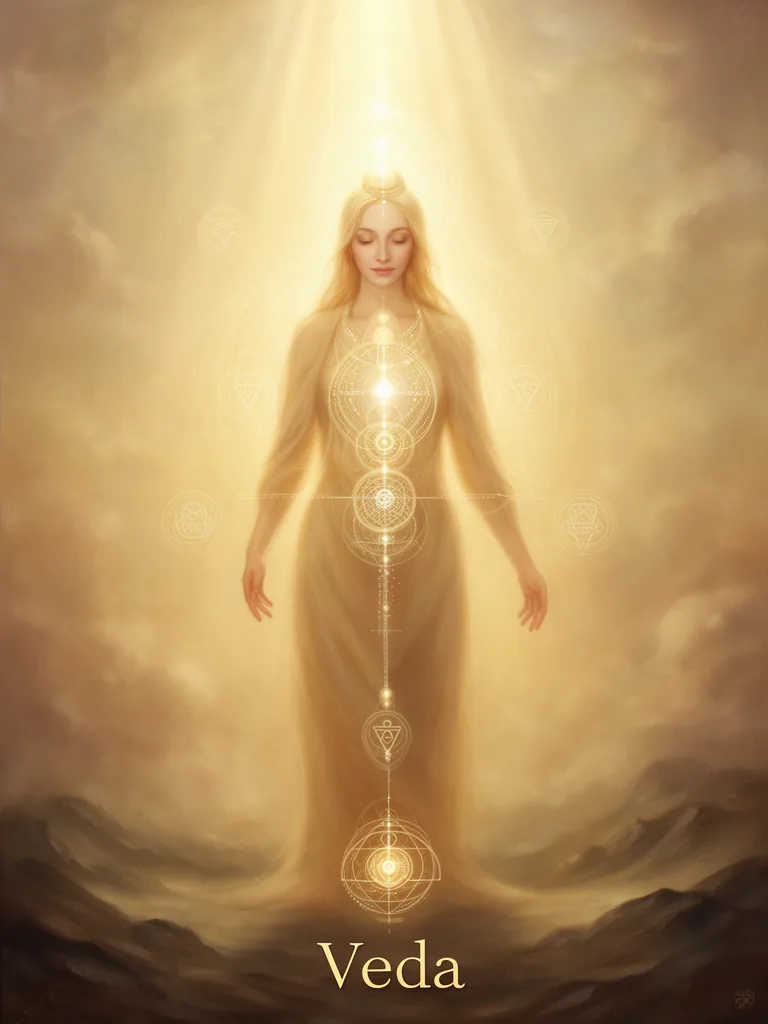 Veda esoteric meaning illustration