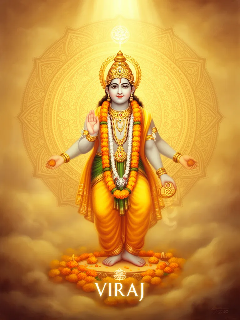 Viraj esoteric meaning illustration