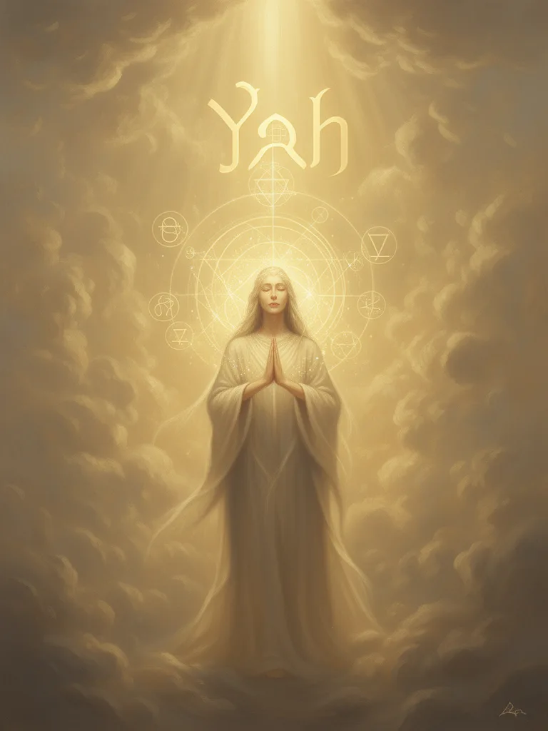 Yah esoteric meaning illustration